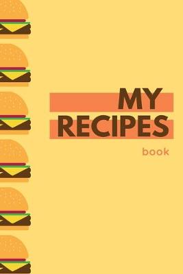 Book cover for My recipes book