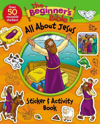 Cover of The Beginner's Bible All About Jesus Sticker and Activity Book