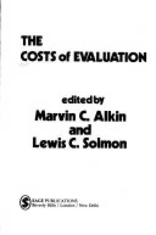 Cover of The Costs of Evaluation