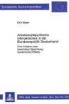 Book cover for Arbeitsmarktpolitische Interventionen in Der Bundesrepublik Deutschland