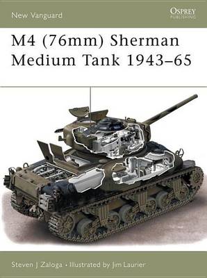 Book cover for M4 (76mm) Sherman Medium Tank 1943-65