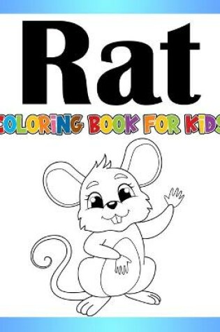 Cover of Rat Coloring Book for Kids