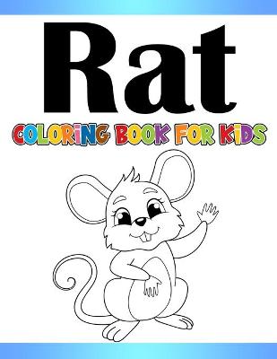 Book cover for Rat Coloring Book for Kids