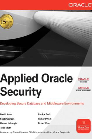 Cover of Applied Oracle Security: Developing Secure Database and Middleware Environments