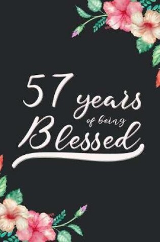 Cover of Blessed 57th Birthday Journal