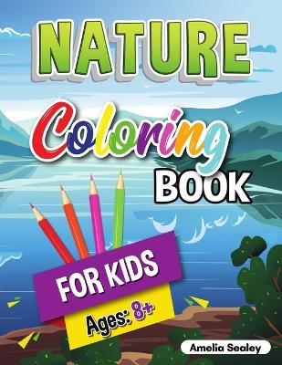 Book cover for Coloring Book for Kids Cute Nature