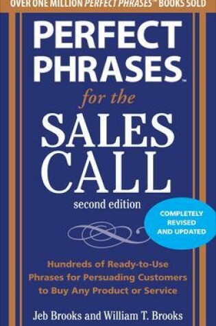 Cover of Perfect Phrases for the Sales Call, Second Edition