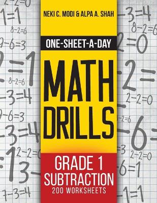 Cover of One-Sheet-A-Day Math Drills