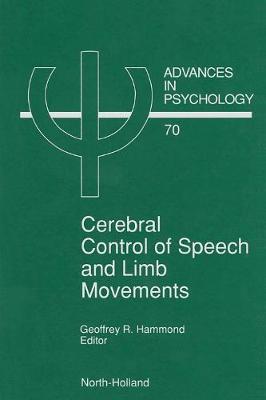 Cover of Cerebral Control of Speech and Limb Movements