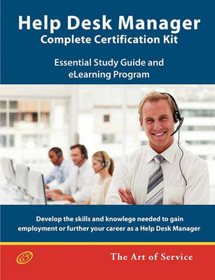 Book cover for Help Desk Manager - Complete Certification Kit