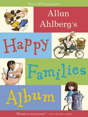 Book cover for Allan Ahlberg's Happy Families Album