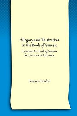 Book cover for Allegory and Illustration in the Book of Genesis