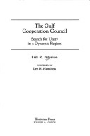 Cover of The Gulf Cooperation Council