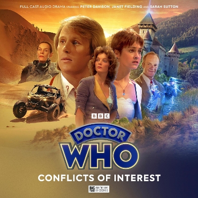 Book cover for Doctor Who - The Fifth Doctor Adventures: Conflicts of Interest