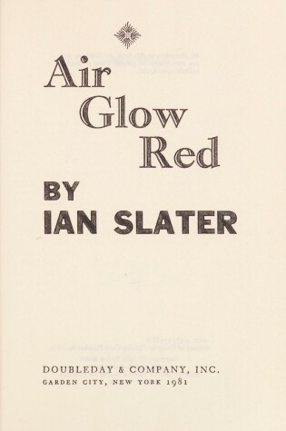 Cover of Air Glow Red