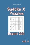 Book cover for Sudoku X Puzzles - Expert 200 vol. 4