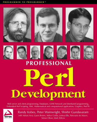Book cover for Professional Perl Development