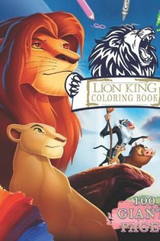 Cover of Lion King Coloring Book