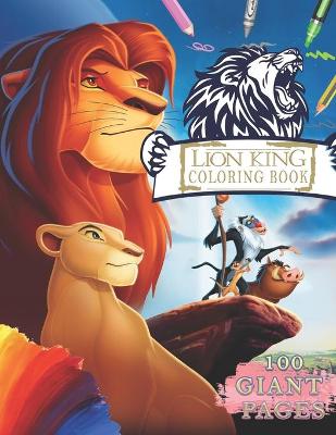 Book cover for Lion King Coloring Book