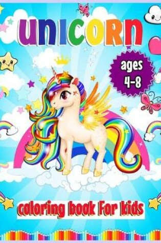 Cover of Unicorn Coloring Book