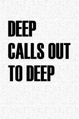 Book cover for Deep Calls Out to Deep