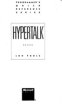 Cover of Hypertalk