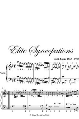 Cover of Elite Syncopations Easy Piano Sheet Music