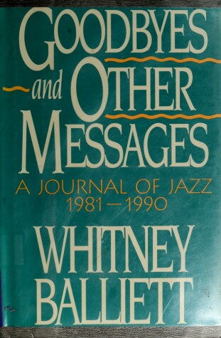 Book cover for Goodbyes and Other Messages
