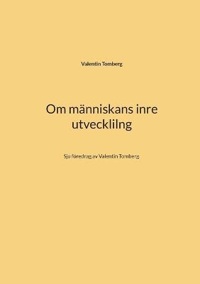 Book cover for Om manniskans inre utveckling