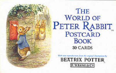 Book cover for The World of Peter Rabbit Postcard Book