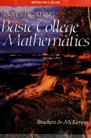 Cover of Investigating Basic College Mathematics