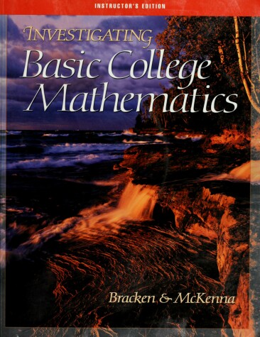 Book cover for Investigating Basic College Mathematics