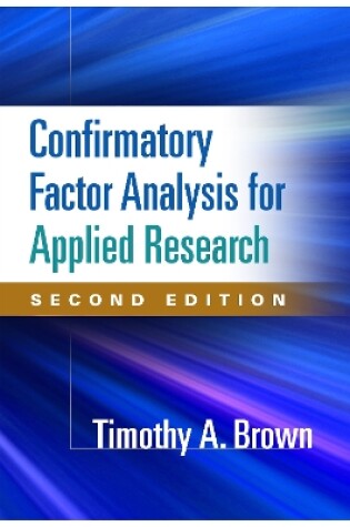 Cover of Confirmatory Factor Analysis for Applied Research, Second Edition