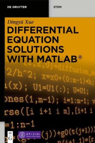 Cover of Differential Equation Solutions with MATLAB (R)