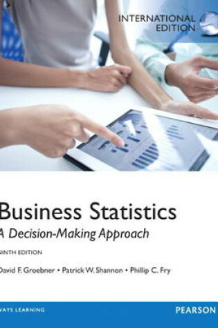 Cover of Business Statistics, plus MyStatLab with Pearson eText