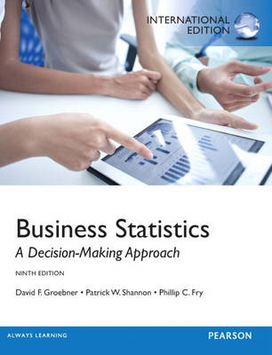 Book cover for Business Statistics, plus MyStatLab with Pearson eText
