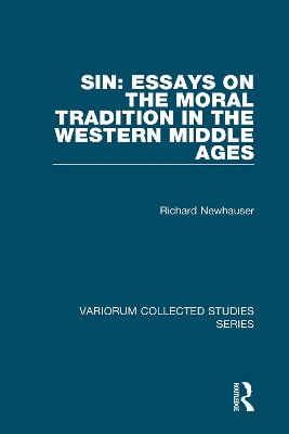 Book cover for Sin: Essays on the Moral Tradition in the Western Middle Ages