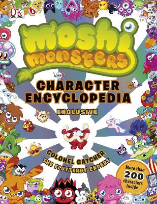 Book cover for Moshi Monsters Character Encyclopedia