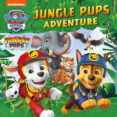 Book cover for PAW Patrol Jungle Pups Adventure Picture Book