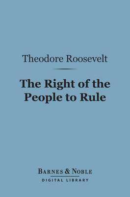 Cover of The Right of the People to Rule (Barnes & Noble Digital Library)