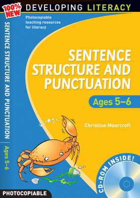 Book cover for Sentence Structure and Punctuation - Ages 5-6