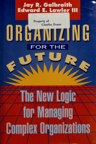 Cover of Organizing for the Future