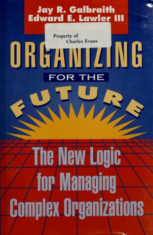 Book cover for Organizing for the Future