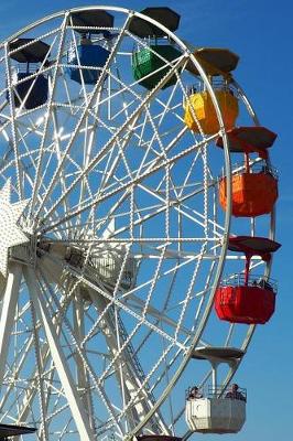 Book cover for A Fun and Colorful Ferris Wheel Amusement Park Journal