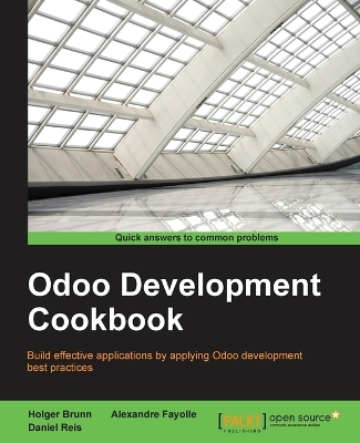 Book cover for Odoo Development Cookbook