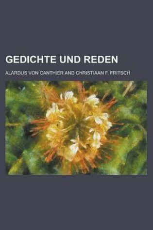 Cover of Gedichte Und Reden