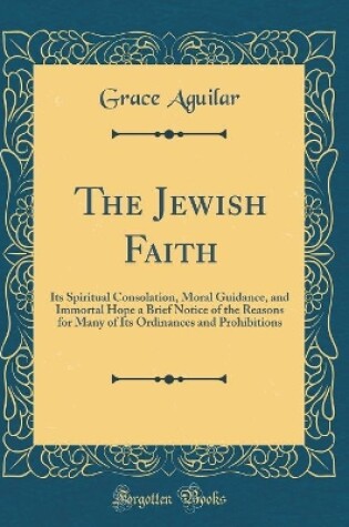 Cover of The Jewish Faith