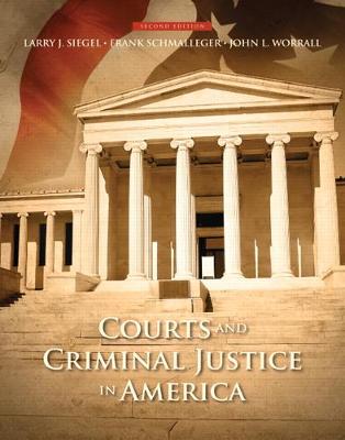 Book cover for Courts and Criminal Justice in America (Subscription)