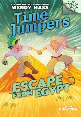Book cover for Escape from Egypt: Branches Book (Time Jumpers #2)