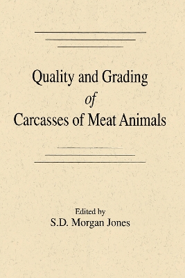 Cover of Quality and Grading of Carcasses of Meat Animals